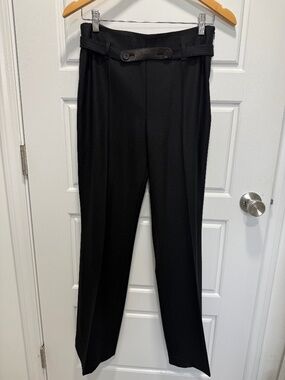 Akris Punto Black Wool Pants NWT size 6